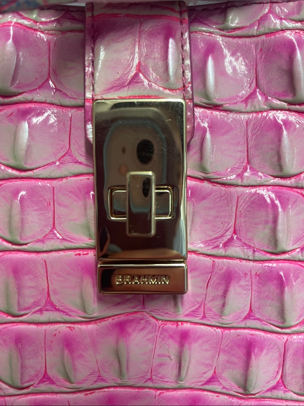 NWT Brahmin ‘Shira’ Ombre Melbourne Satchel - Picture 10 of 13